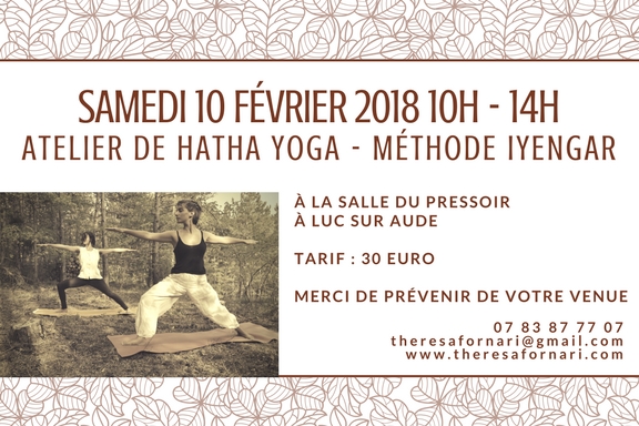 Atelier samedi 10 fevrier