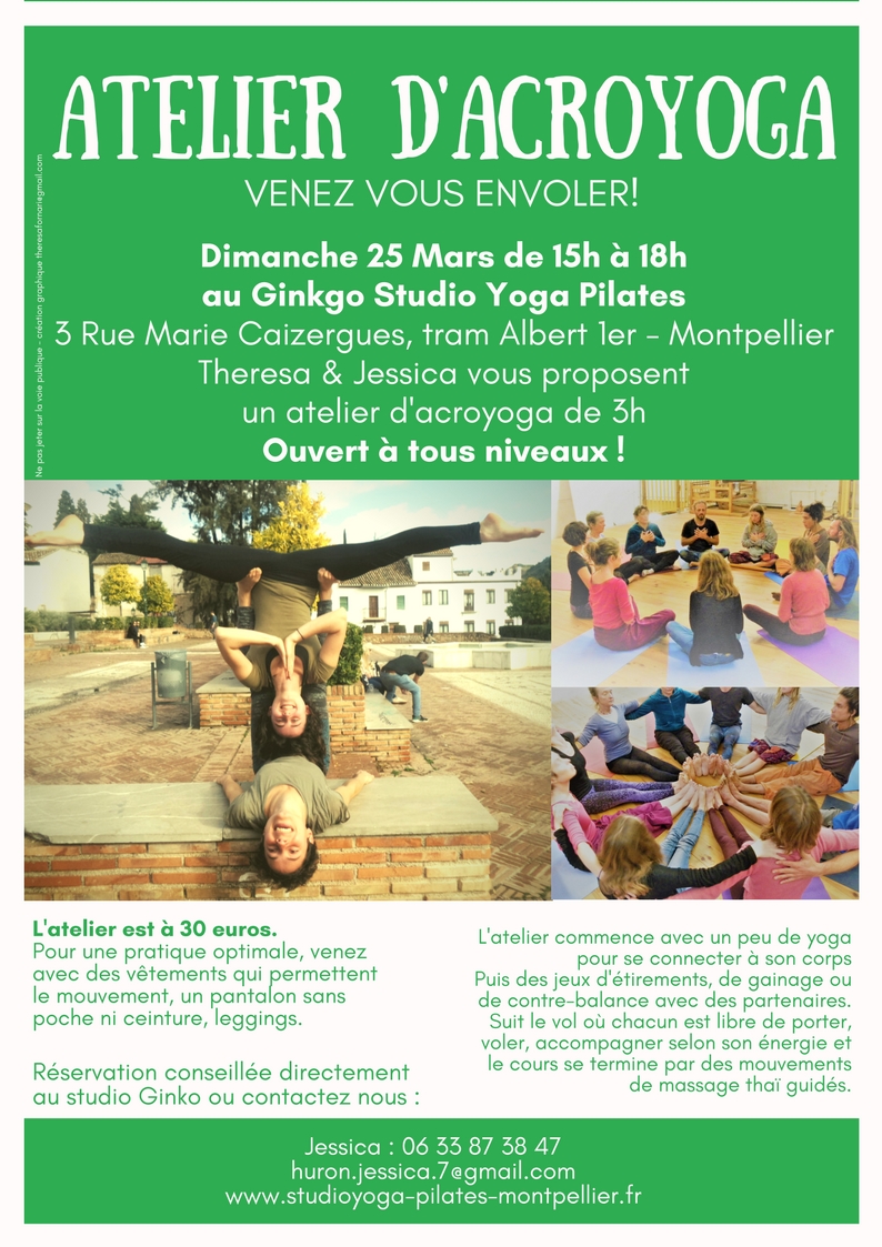 AcroYoga Ginko vert-pour web