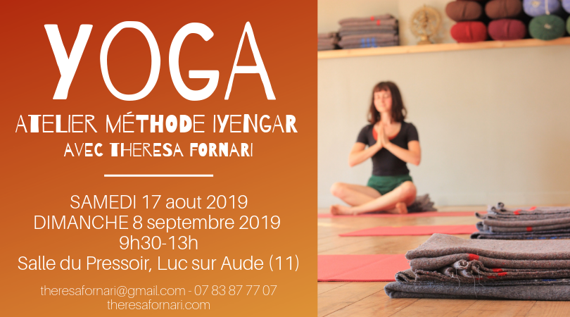 Yoga 17 aout 8 septembre